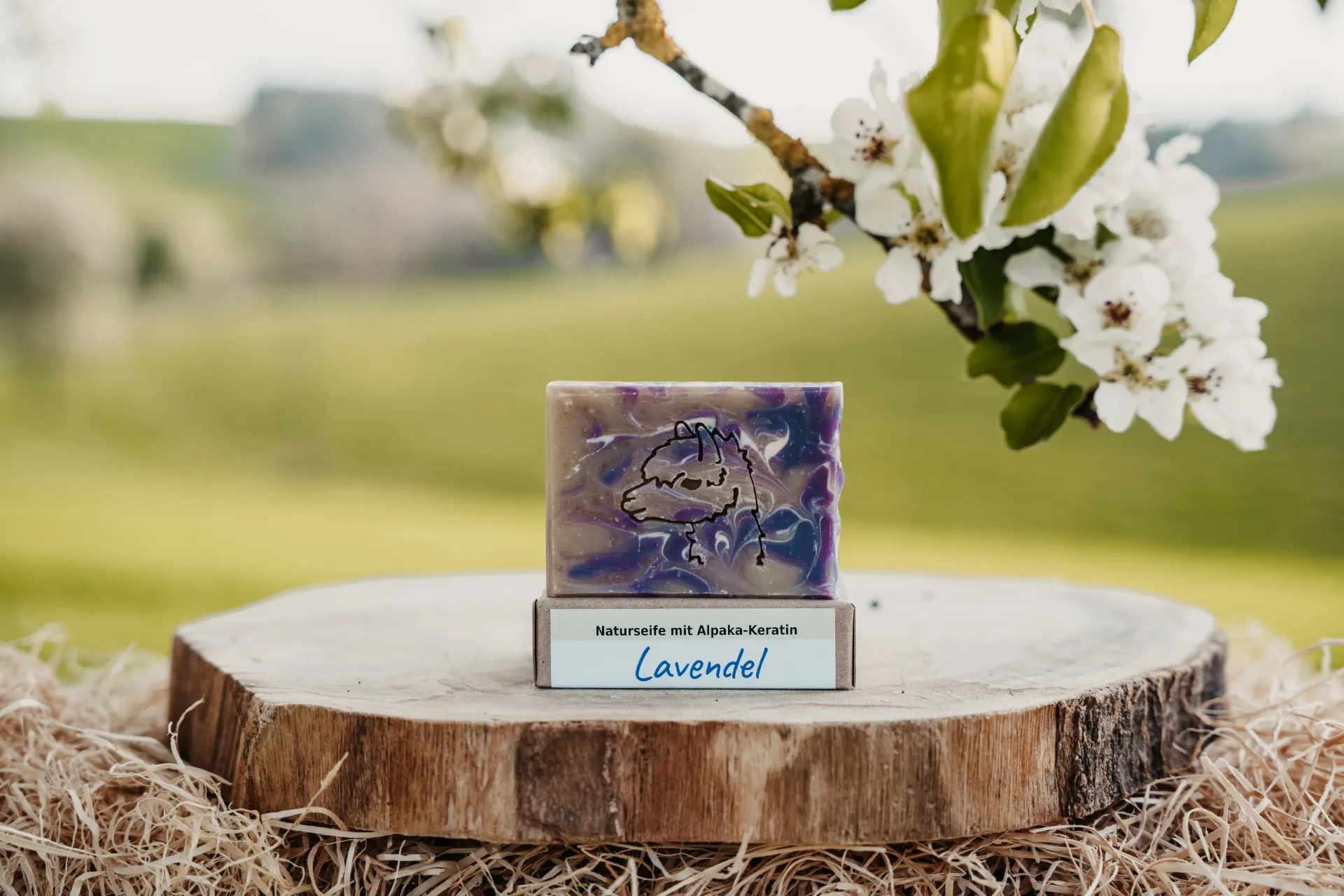 Alpaka Naturseife Lavendel