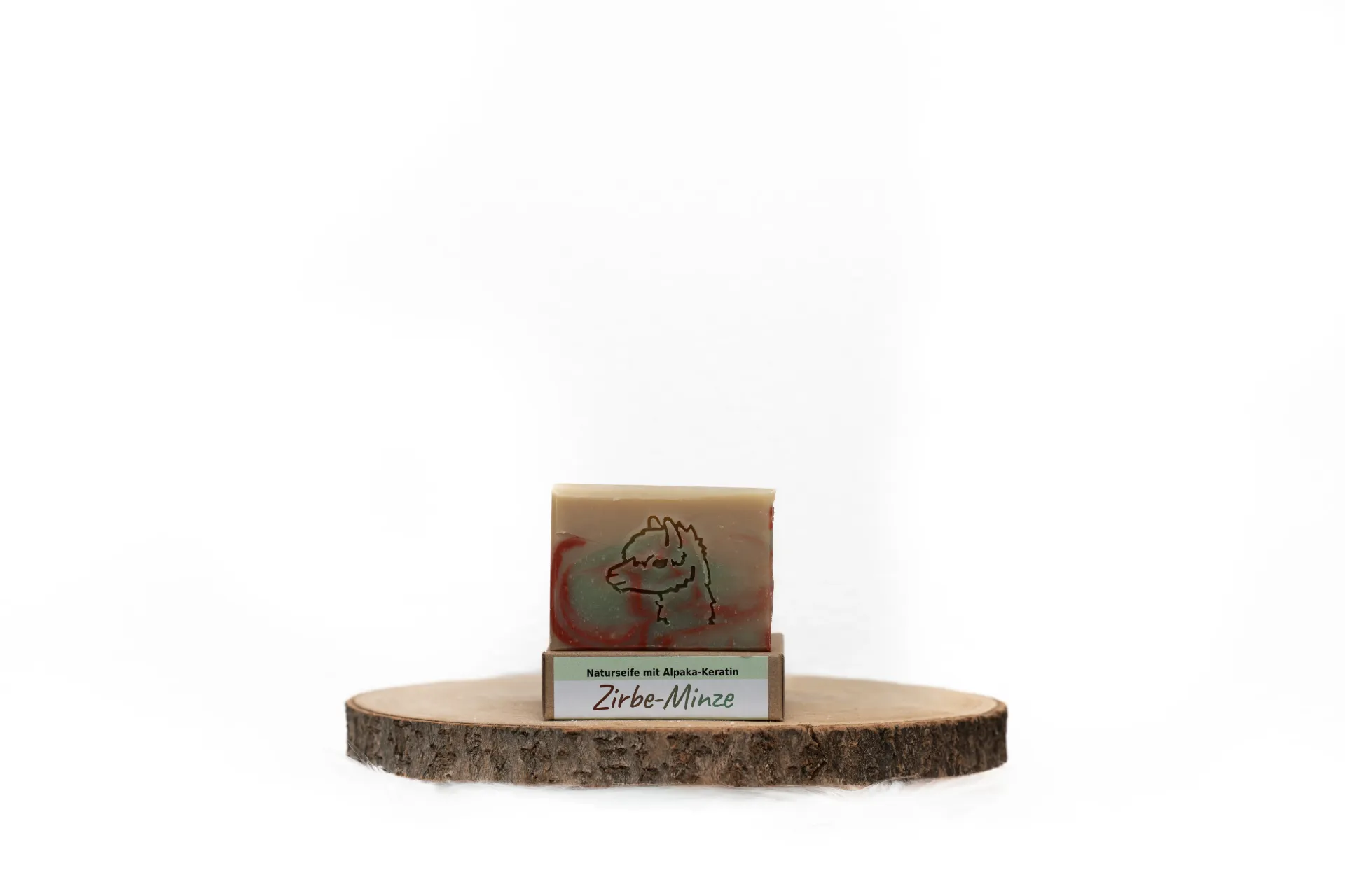 Alpaka Naturseife Zirbe Minze